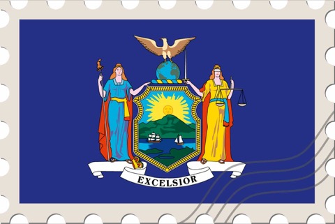 New York state flag